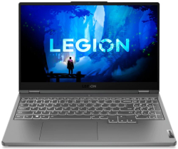 Лаптоп Lenovo Legion 5, Intel Core i5-12500H, 16GB, 512GB SSD NVMe, RTX 3050 Ti 4GB