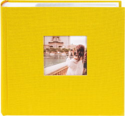 Goldbuch Албум Bella Vista, за 200 снимки, с джобове, 10 х 15 cm, горчица
