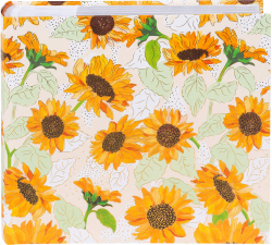 Goldbuch Албум Слънчогледи, за 200 снимки, с джобове, 10 х 15 cm, бял