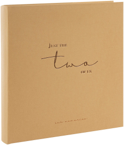 Аксесоар за фотоапарат Goldbuch Албум Just two of us, с 60 бели страници, 30 х 31 cm, кафяв