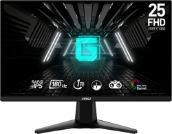 Монитор MSI G255F, 24.5" 1920x1080 FHD,300nits,180Hz1ms,HDMI, Adobe RGB