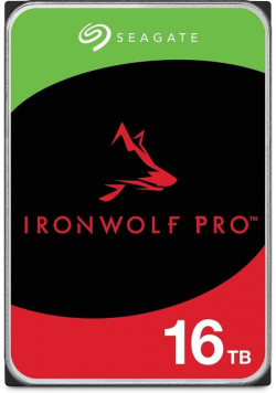 Хард диск / SSD SEAGATE IronWolf ST16000NT001, 16TB, 256MB Cache, SATA 6.0Gb-s