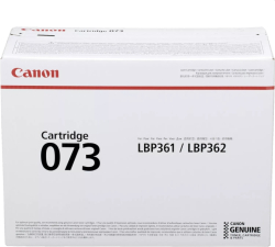 Тонер за лазерен принтер Canon CRG-073, оригинален, за Canon i-SENSYS LBP361dw, 27000 копия, черен цвят
