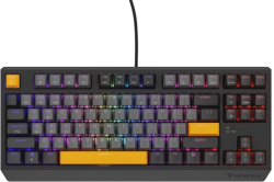 Клавиатура Genesis Thor 230 TKL, с кабел, геймърска, RGB подсветка, механчни клавиши