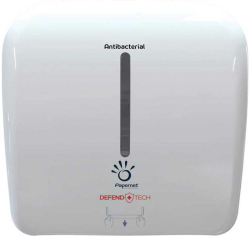 Papernet Диспенсър за кърпи за ръце Universus Autocut, бял