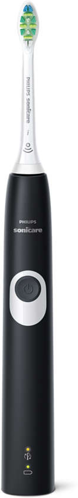 Philips Sonicare ProtectiveClean 4300, 110–220V, Вибрираща дръжка, Черен