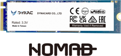 Хард диск / SSD DYNAC NOMAD, 1TB, M.2 2280, PCIe Gen 4.0 x4, 3,500MB/s, 3D NAND