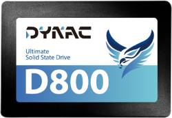 Хард диск / SSD DYNAC D800, 960 GB, 2.5", 520MB/s, 450MB/s,SATA 3 6Gb, Черен