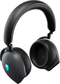 Слушалки Dell Alienware AW920H, Over-Ear, Bluetooth, Микрофон, 117 dB, 32 Ω, Type-C, RGB, Черен