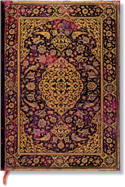 Канцеларски продукт Paperblanks Тефтер The Orchard, Midi, широки редове, твърда корица, 72 листа