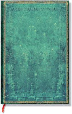 Канцеларски продукт Paperblanks Тефтер Pacific Blue Song, Mini, широки редове, мека корица