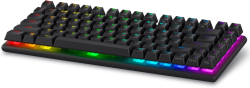 Клавиатура Dell Alienware Pro, Безжична, Гейминг, Меганична, RGB, 5 профила, Черен