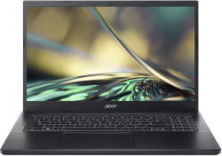 Лаптоп Acer Aspire 7, Core i5-12450H, 32GB, 1TB SSD NVMe, RTX 3050 4GB, 15.6" Full HD, Черен