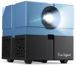 Проектор AOPEN QH12a, LCD, 720p 1280x720, 5500 LED Lm, HDMI, USB, AV, BT, WiFi