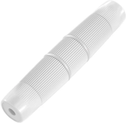 Съединителна розетка RJ45 за Ethernet мрежа, водоустойчива IP67, бяла