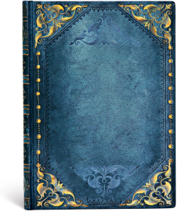 Канцеларски продукт Paperblanks Тефтер Peacock Punk, Midi, широки редове, твърда корица, 72 листа
