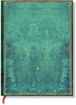 Канцеларски продукт Paperblanks Тефтер Pacific Blue Song, Ultra, широки редове, мека корица, 88 листа