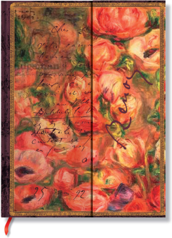 Paperblanks Тефтер Renoir to Morisot, Ultra, широки редове, твърда корица, 72 листа