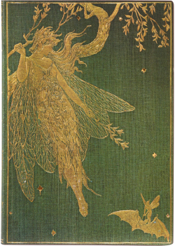 Канцеларски продукт Paperblanks Тефтер Olive Fairy, Midi, широки редове, мека корица, 88 листа