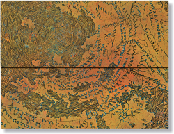 Канцеларски продукт Paperblanks Папка за документи Hunt-Lenox Globe