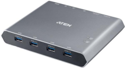 KVM продукт ATEN US3311, 2-портов, 4K, DisplayPort, USB-C, (поддържа до 8K)