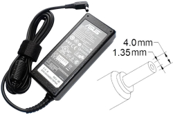 Заряднo за лаптоп Asus, 45W/19V/2.37A, букса - 4.0*1.35mm