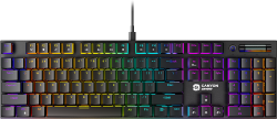Клавиатура Canyon Cometstrike TKL GK-55, USB, Подсветка, MX Red Linear, Механична, Черен