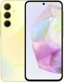 Смартфон Samsung Galaxy A35 5G, 6.6" Super AMOLED, 8GB, 256GB, 50MP, 5000 mAh, Жълт