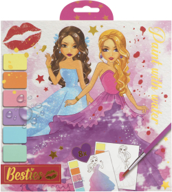  Moxy Комплект оцветяване с вода, с включена четка, 8 листа