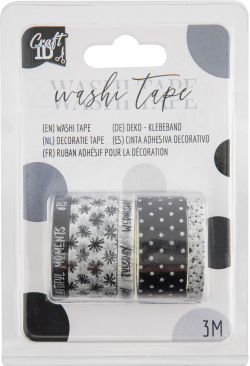 Grafix Самозалепваща се лента, с мотиви за декорация, дължина 3 m, 3 броя