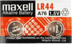 Бутонна микроалкална батерия MAXELL LR-44 -AG13- 1,55V 10 бр.-pack  цена за 1 бр.