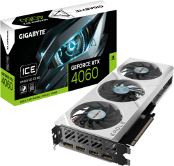 Видеокарта GIGABYTE GeForce RTX 4060 EAGLE OC ICE 8GB GDDR6