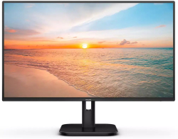 Монитор PHILIPS 24E1N1100A-00, 23.8" FHD, 16:9, 1ms, 250cd/m2, VGA, HDMI, 2x 2W, Черен
