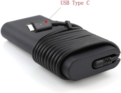 Захранване за лаптоп Dell, 130W, 20V, 6.5A, букса - USB Type-C - copy