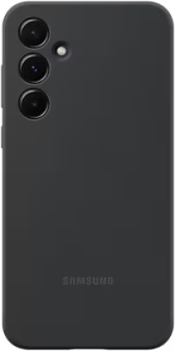 Калъф за смартфон Samsung A55 Silicone Case Black