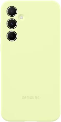 Калъф за смартфон Samsung A55 Silicone Case Lime
