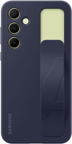 Принадлежност за смартфон Силиконов кейс за Samsung Galaxy A55, Черен