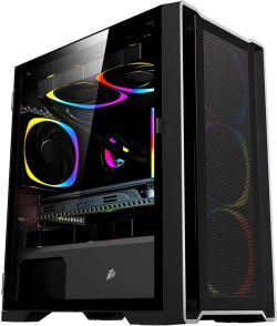 1stPlayer кутия Case mATX - TRILOBITE T4 Mesh Black
