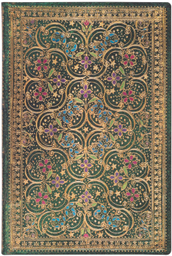 Канцеларски продукт Paperblanks Тефтер Pinnacle, Mini, широки редове, мека корица, 104 листа