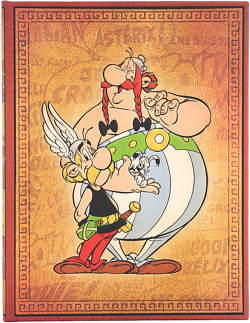 Канцеларски продукт Paperblanks Тефтер Asterix Obelix, Ultra, широки редове, твърда корица, 72 листа