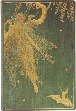 Канцеларски продукт Paperblanks Тефтер Olive Fairy, Mini, широки редове, мека корица, 104 листа