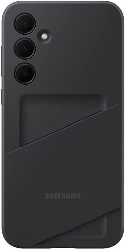 Калъф за смартфон Samsung A35 Card Slot Case Black