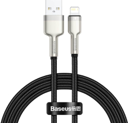 Кабел/адаптер Кабел Baseus Cafule Metal Series USB-A към Lightning, 1м CALJK-A01