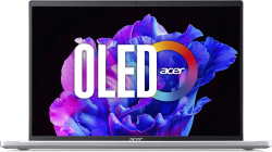 Лаптоп Acer SWIFT GO 14 SFG14-71-72TJ, Core i7-1355U, 16GB, 1TB SSD NVMe, 14" 2880 x 1800
