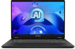 Лаптоп MSI Summit E13 AI Evo A1MTG, Core Ultra 7 155H ,32GB, 1TB SSD NVMe, 13.3" IPS сензорен