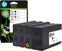 Касета с мастило HP 937 CMYK Ink Cartridge 4-Pack