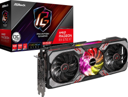 Видеокарта Asrock AMD Radeon RX6750XT Phantom Gaming D OC, 12GB GDDR6, 1x HDMI 2.1, 3x DP 1.4