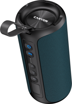 Bluetooth Колонкa Canyon OnMove 15, Bluetooth, , Beige, IPX6, 2x 20W, 7.4V, 2600mah батерия, тъмно син цвят