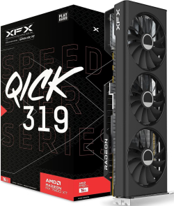 Видеокарта XFX Radeon RX 7800XT Speedster QICK 319 Core,16GB GDDR6, 1х HDMI, 3x DP