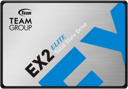 Хард диск / SSD Team Group EX2 1ТB SSD, SATA, 2.5", черен